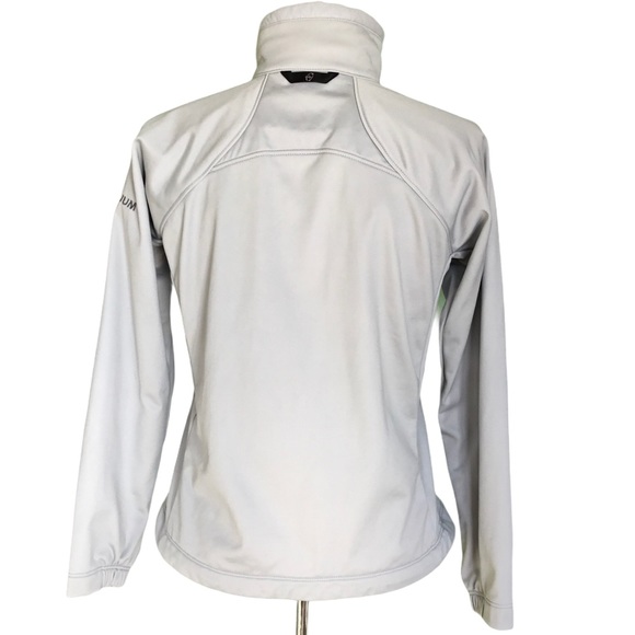 Columbia Titanium Silver Full Zip Up Jacket - Picture 4 of 6